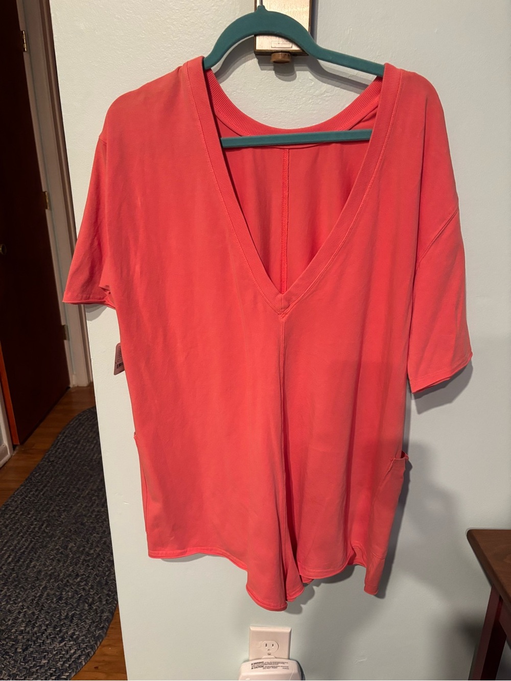 Brand new with tags, free people, hot shot tee romper